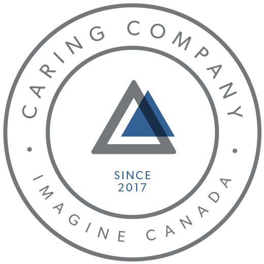 The Imagine Canada Caring Company logo